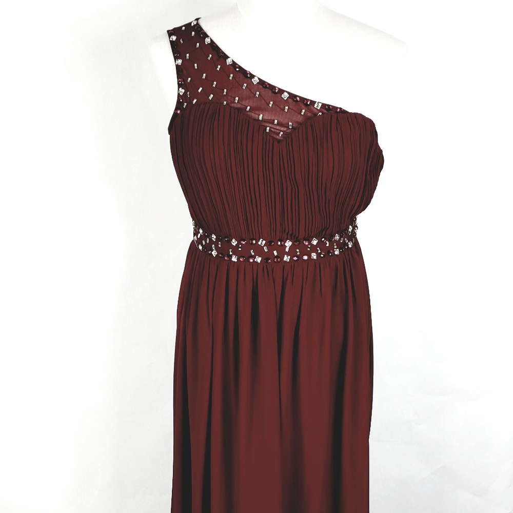 Full Length Jeweled Gown size L